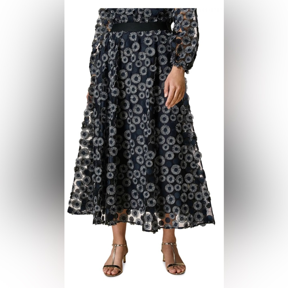 ✨HOST PICK✨ MARINA RINALDI CERTOSA TULLE MAXI SKIRT (Size 16)